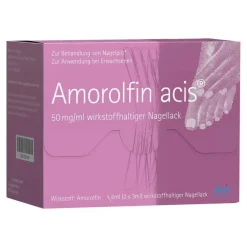 Acis Amorolfin ® 50 mg/ml wirkstoffhaltiger Nagellack, 6 ml> Nagelpilz Lack