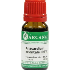 Arcana Anacardium Orientale LM 6 Dilution, 10 ml> A