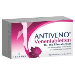 Antiveno Venentabletten 360 mg Filmtabletten, 90 St> Venenleiden