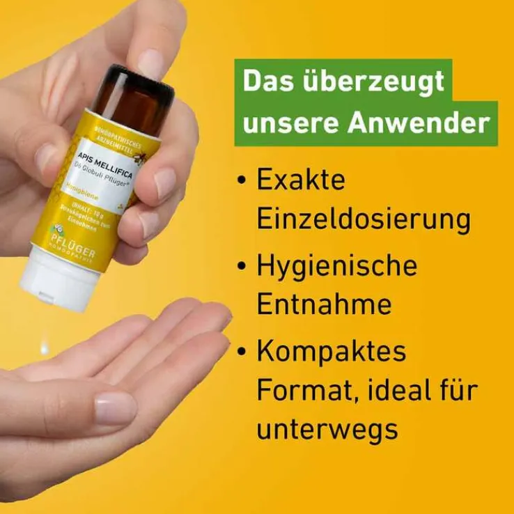 Apis mellifica D6 Globuli Pflüger Dosierspender, 10 g