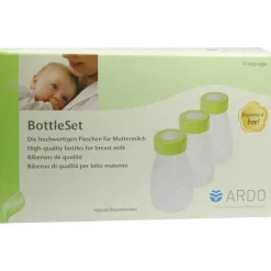 Ardo Bottleset Muttermilchflaschen, 3 St> Babyflaschen