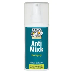 Aries Anti Mück Hautspray, 100 ml> Mückenspray|Mückenschutz