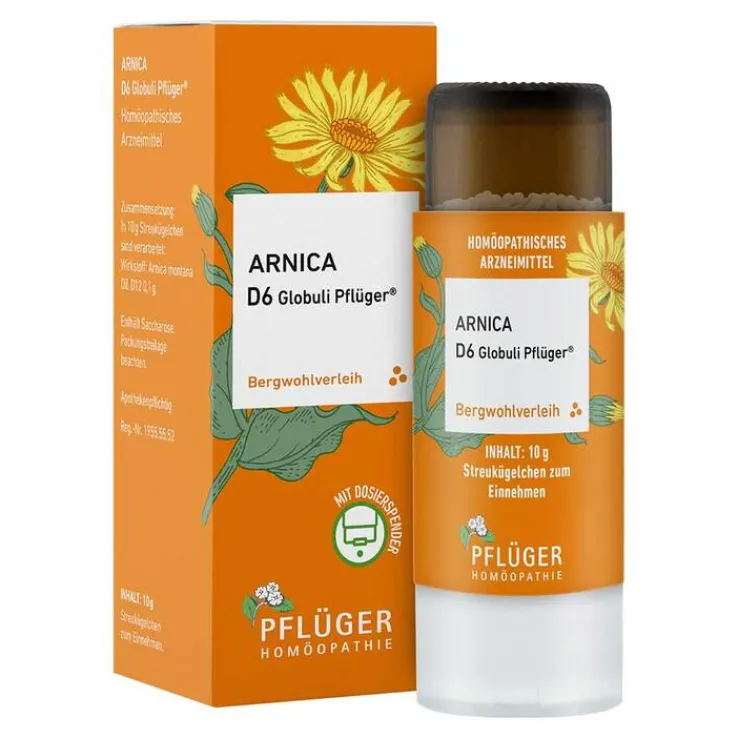 Arnica D6 Globuli Pflüger Dosierspender, 10 g