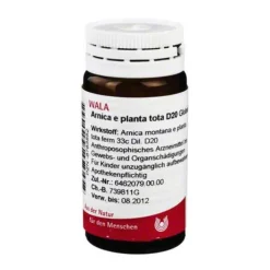 Arnica E Planta tota D 20 Gl, 20 g> Verletzungen