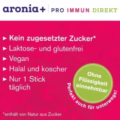 Ursapharm Aronia + Pro Immun direkt Direktgranulat Sticks, 30 St> Immunsystem