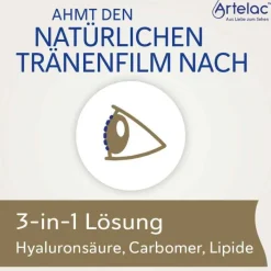 Artelac ® Complete MDO® Augentropfen für trockene/ tränende Augen, 10 ml><noscript><img width=