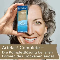 Artelac® Complete MDO® Augentropfen für trockene/ tränende Augen, 2X10 ml