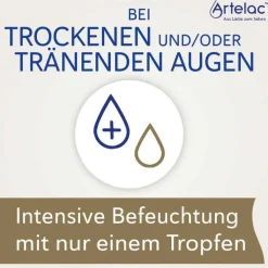 Artelac® Complete MDO® Augentropfen für trockene/ tränende Augen, 2X10 ml