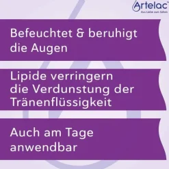 Artelac® Nighttime Gel Augengel, 3X10 g