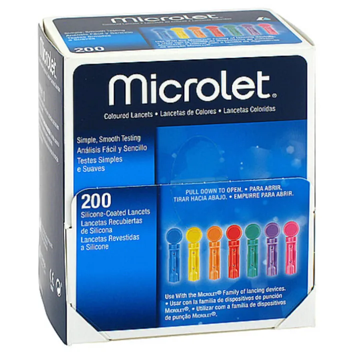 Ascensia Microlet Lanzetten, 200 St> Lanzetten & Stechhilfen