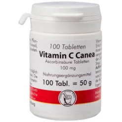 Canea-Pharma Ascorbinsäure 100 mg Canea Tabletten, 100 St> Vitamin C (Ascorbinsäure)