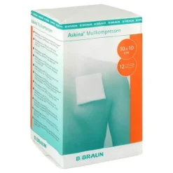 Askina Mullkompressen 10x10, 100 St