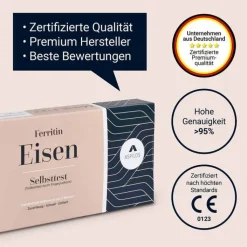 Aspilos Eisen Ferritin Selbsttest Blut, 1 St
