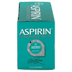 Aspirin 500 mg überzogene Tabletten, 40 St><noscript><img width=