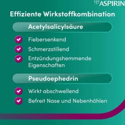 Aspirin SinuComplex 500 mg/30 mg Granulat Suspension - Herstellung Beutel , 10 St