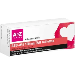 ASS AbZ 100 mg TAH Tabletten, 50 St