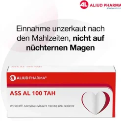 Aliud Pharma ASS AL 100 TAH Tabletten, 50 St><noscript><img width=