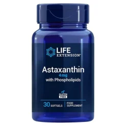 Life Extension Europe Astaxanthin 4 mg mit Phospholipiden Weichkapseln, 30 St> Astaxanthin