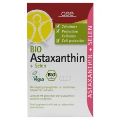 GSE Astaxanthin + Selen Bio Kapseln, 45 St> Astaxanthin
