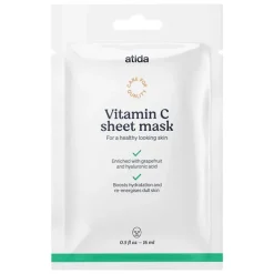 Atida Vitamin C Tuchmaske, 1 St> Gesichtsmasken Für Ein Gepflegtes Hautbild