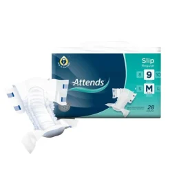 Attends Slip Regular 9 medium, 4X28 St