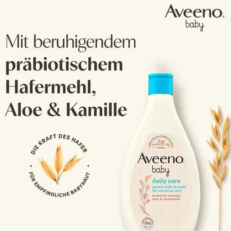 Aveeno baby daily care sanftes Bad & Duschgel, 400 ml
