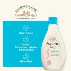 Aveeno baby daily care seifenfrei Duschgel & Shampoo, 250 ml><noscript><img width=