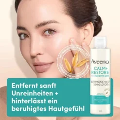 Aveeno Calm + Restore beruhigende Hafer Toning Lotion, 200 ml> Gesichtswasser & Tonika