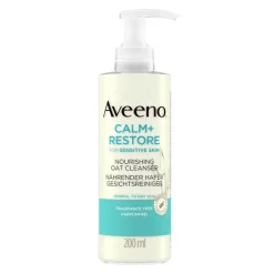 Aveeno Calm + Restore nährender Hafer Gesichtsreinigung, 200 ml