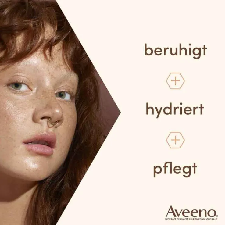 Aveeno Calm + Restore nährender Hafer Gesichtsreinigung, 200 ml