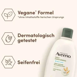 Aveeno Daily Moisturising seifenfreies Duschgel, 500 ml><noscript><img width=