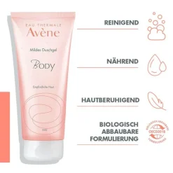 Avene Body mildes Duschgel, 200 ml