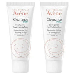 Avene Cleanance Hydra beruhigende Feuchtigkeitspflege, 2x40 ml