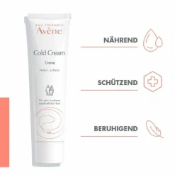 Avene Cold Cream, 100 ml> Trockene & Sensible Haut