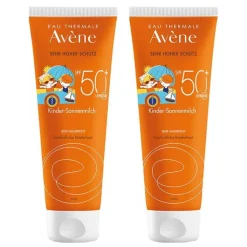 Avene Kinder-Sonnenmilch SPF 50 + , 2x250 ml