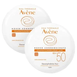 Avene Kompaktsonnencreme sand SPF 50 , 2x10 g
