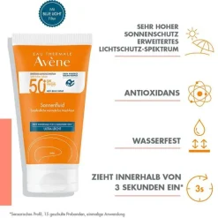 Avene Sonnenfluid SPF 50 + , 50 ml