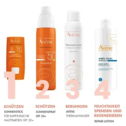Avene Sonnenstick SPF 50+ empfindliche Hautpartien, 8 g><noscript><img width=