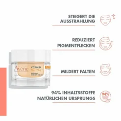 Avene Vitamin Activ Cg Radiance Intensiv-Creme, 50 ml><noscript><img width=