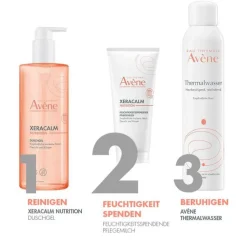 Avene Xeracalm Nutrition feuchtigkeitsspendende Pflegemilch, 200 ml
