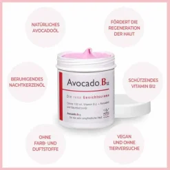 Avocado B12 Gesichtscreme, 100 ml