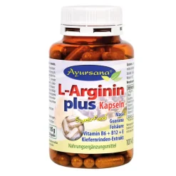 Ayursana L-Argininkapseln plus, 120 St> Aminosäuren