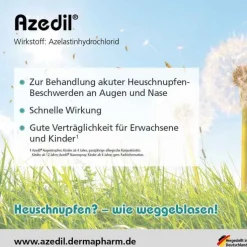Azedil® mit Azelastin Kombipackung , 1 St