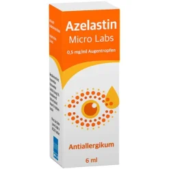 Azelastin Micro Labs 0,5 mg / ml Augentropfen, 6 ml
