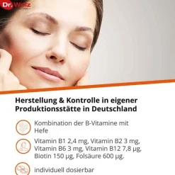 Dr. Wolz B Komplex + Biotin + Folsäure Tabletten, 300 St><noscript><img width=