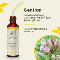 Original Bachblüten Bachblüten Nr. 12 Gentian Tropfen, 20 ml> Bachblütentropfen