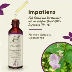 Bachblüten Nr. 18 Impatiens Tropfen, 20 ml