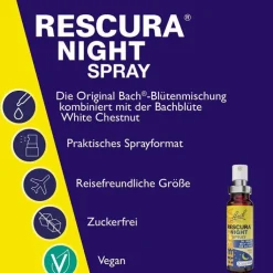 Bachblüten Original Rescura Night Kids Tropfen alkoholfrei , 10 ml