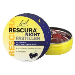 Rescura Bachblüten Original Night Pastillen schwarze Johannisbeere, 50 g> Bachblütentropfen