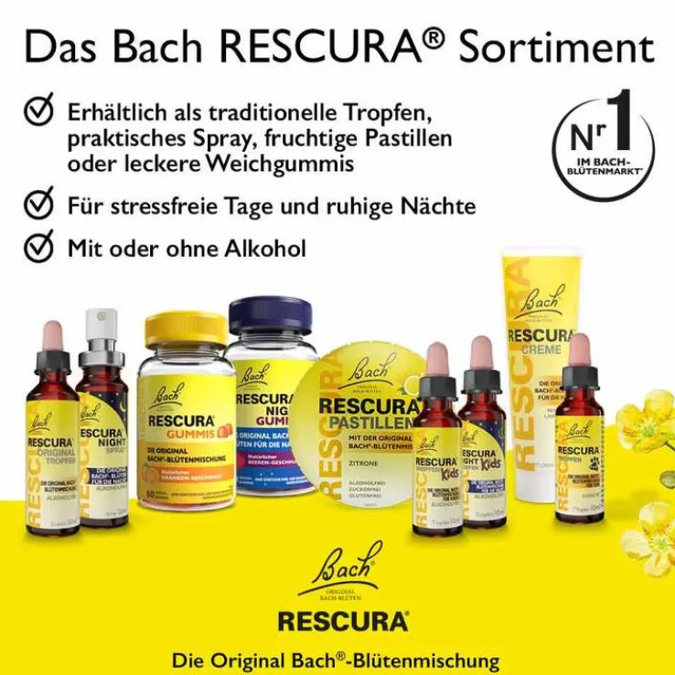 Bachblüten Original Rescura Kids Tropfen alkoholfrei, 10 ml